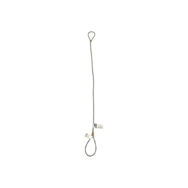Lift America Wire Rope Sling 1-1/8in x 6' Eye & Eye, 15200/17400/34800 Lbs Cap